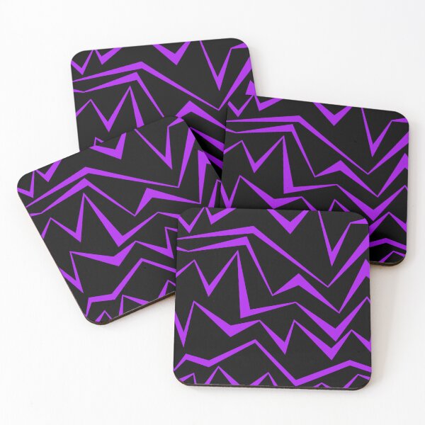 Item preview, Abstract, bold, vibrant geometric zigzag pattern designed and sold by theendup.