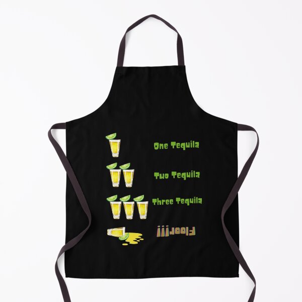 Item preview, One Tequila Two Tequila Three Tequila Floor! designed and sold by MerWishes.
