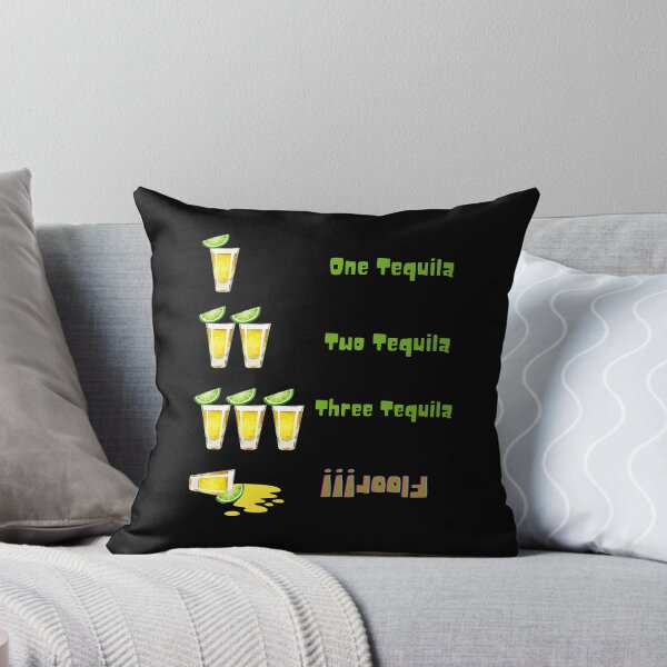 Item preview, One Tequila Two Tequila Three Tequila Floor! designed and sold by MerWishes.