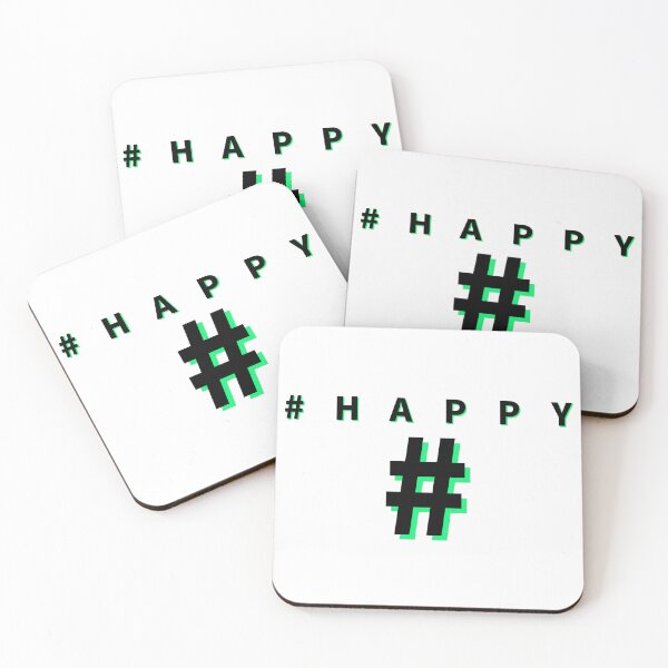 Item preview, The happy hashtag designed and sold by Renfielddesign.