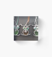 Handmade Jewelry 2 Acrylic Block