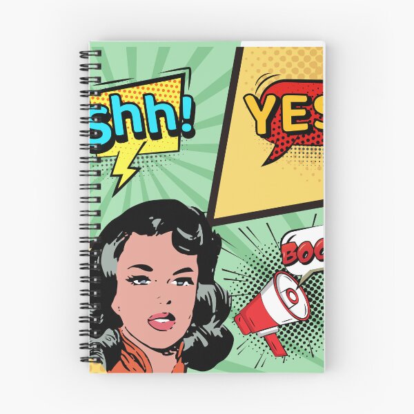 Item preview, She Says Retro Comic Pop Art Collage  designed and sold by HerartbyHer.