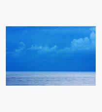 Blue brooding sky Photographic Print