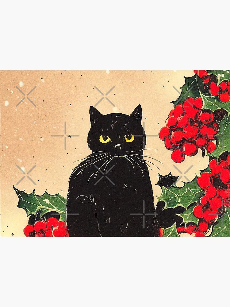 Vintage hotsell christmas cat