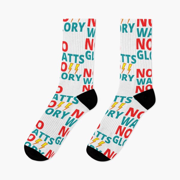 Item preview, No Watts No Glory | Cycling | Funny designed and sold by mattades.