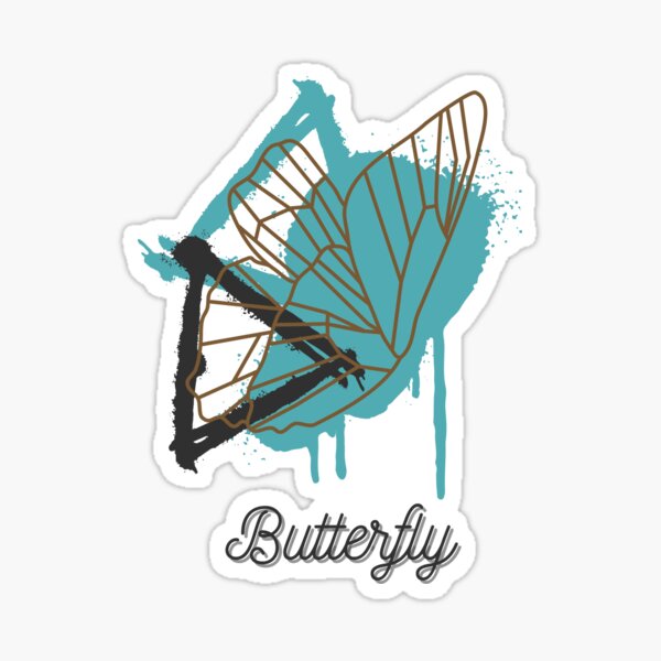 Monarch Butterfly Rapsody Sticker For Sale By Bhsysfshop Redbubble 8805