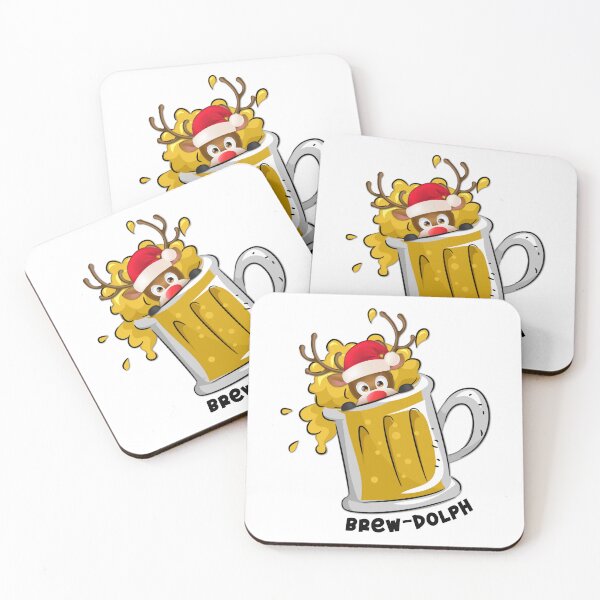Item preview, Brew-dolph Beer Mug designed and sold by Martini-Four.