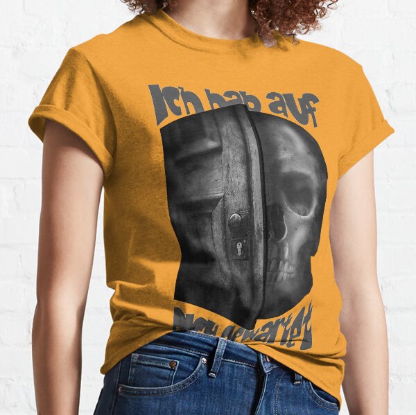 Halloween schwarz-weiss Classic T-Shirt