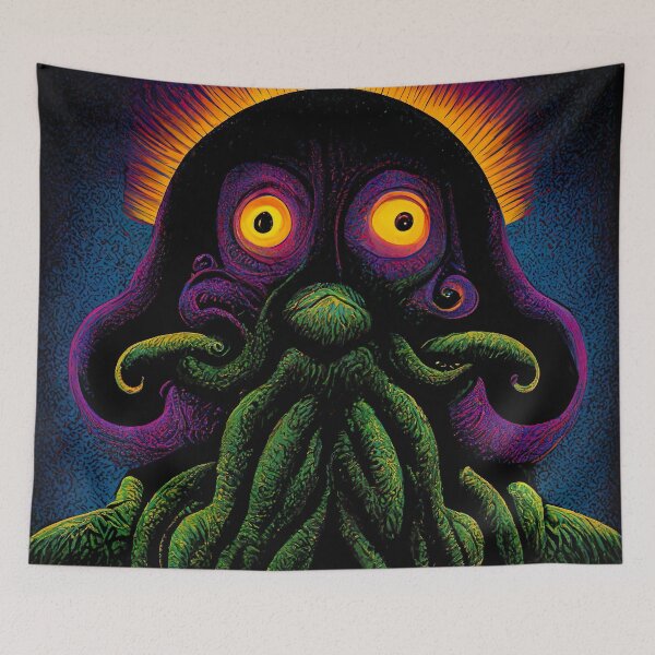 Item preview, Caught a Cthulhu. It’s a Shiny! designed and sold by WinnieWonka13.