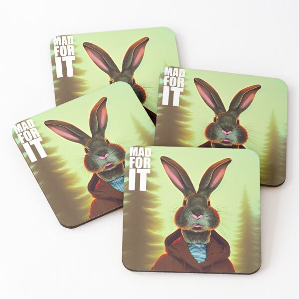 Item preview, Mad for it rabbit in a parka designed and sold by Seanyah.