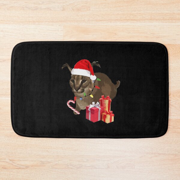 Item preview, Big Floppa Christmas Meme - Festive Xmas Caracal Big Cat Funny Meme Design designed and sold by epicmemeshirts1.