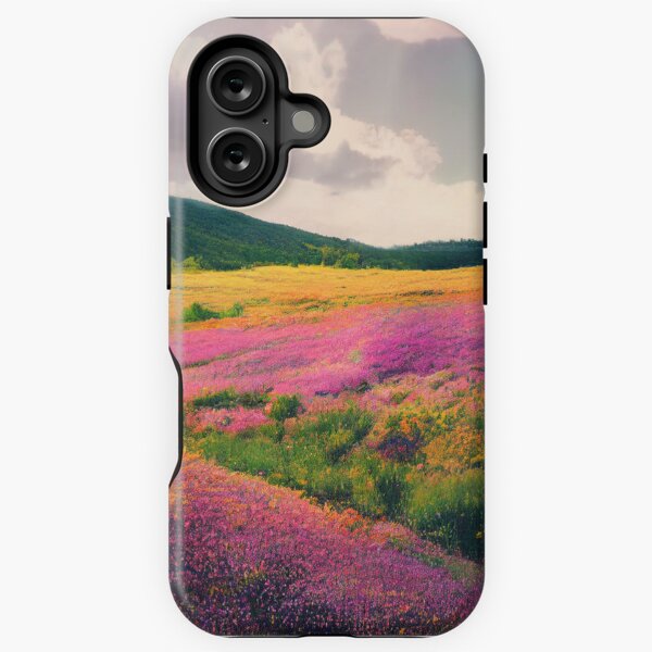Meadow of Flowers iPhone Tough Case