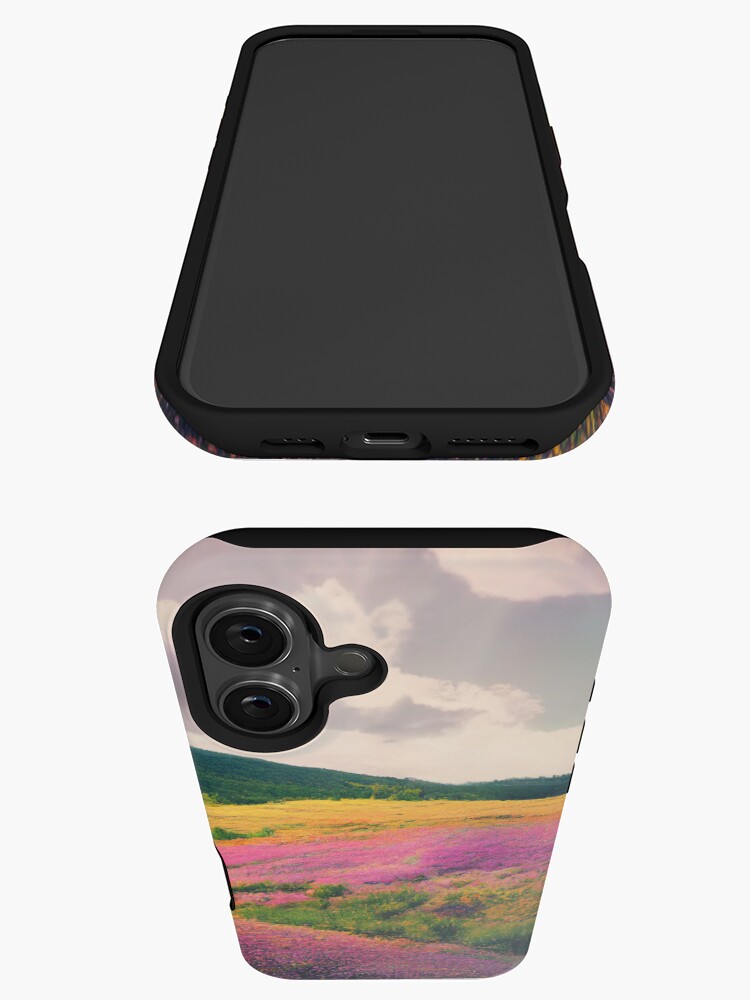 Thumbnail 3 of 4, iPhone Case, Meadow of Flowers designed and sold by NomadVeronica.