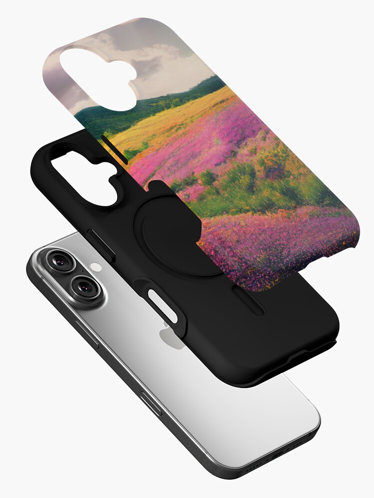 Thumbnail 2 of 4, iPhone Case, Meadow of Flowers designed and sold by NomadVeronica.