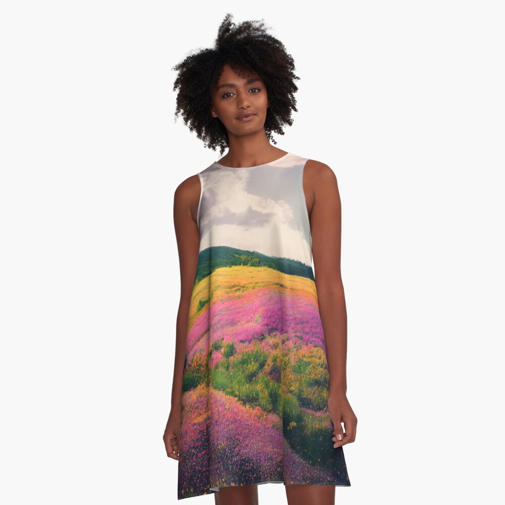 Item preview, A-Line Dress designed and sold by NomadVeronica.