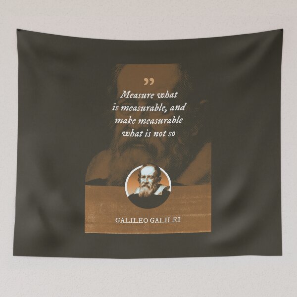 Item preview, Galileo Galilei - Measure what is measurable, and make measurable what is not so designed and sold by Syahrasi.