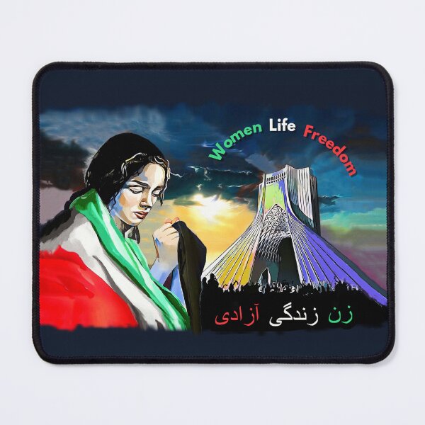 Item preview, IRAN / Women Life Freedom  « زن زندگی آزادی » designed and sold by doniainart.