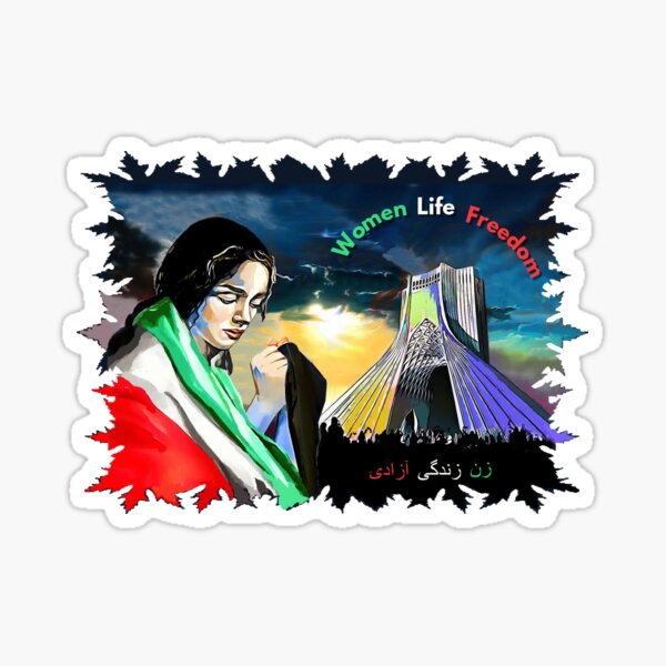 IRAN / Women Life Freedom « زن زندگی آزادی » Sticker