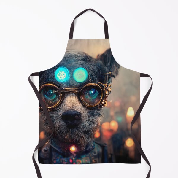 Item preview, Cool Sci-Fi Futuristic Steampunk Dog designed and sold by Pet Shelter.