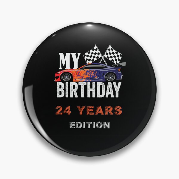 Item preview, my birthday 24 years edition rally version designed and sold by netdota.
