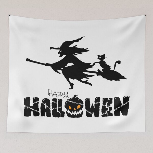 Item preview, Halloween-Pumpkin-Witch designed and sold by RaspberryParty.