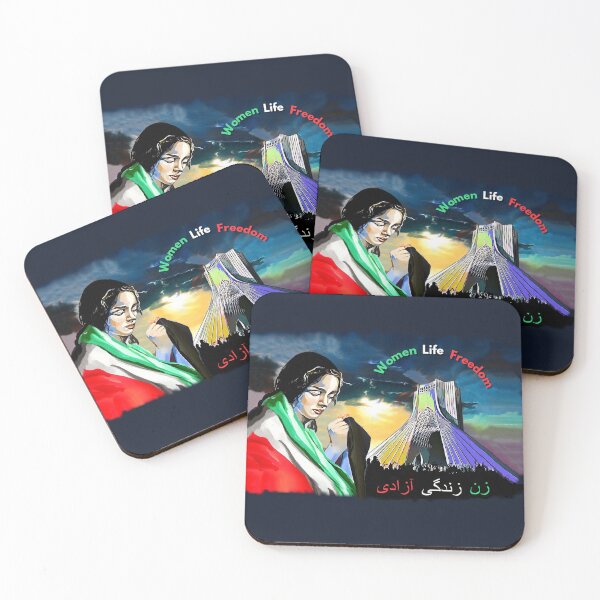 Item preview, IRAN / Women Life Freedom  « زن زندگی آزادی » designed and sold by doniainart.