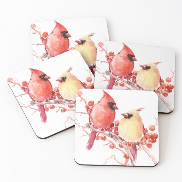 Item preview, Cardinal Birds designed and sold by surenart.