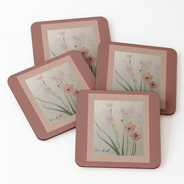 Item preview, Pinkish Flowers designed and sold by designs-by-ann.