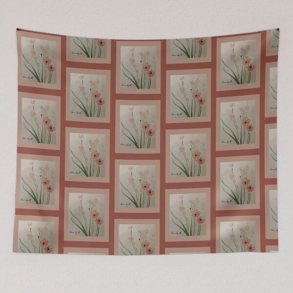 Item preview, Pinkish Flowers designed and sold by designs-by-ann.