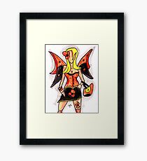 Gothic Fairey Framed Print