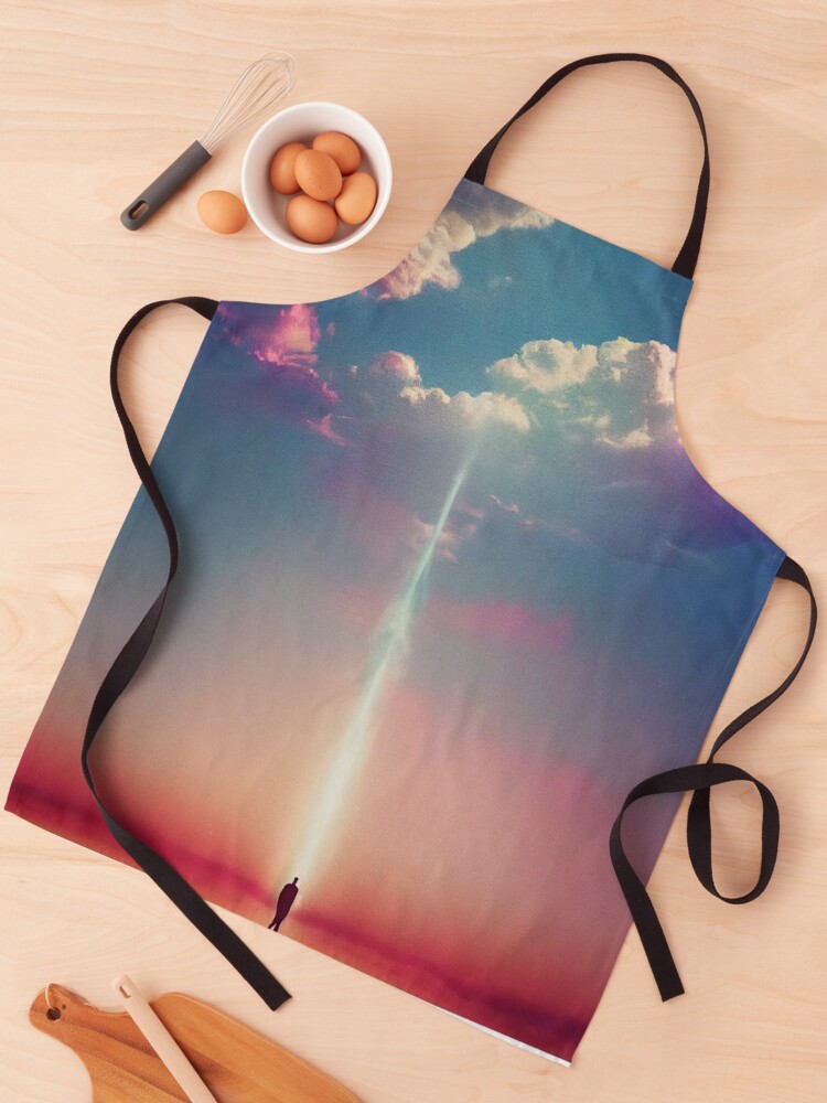 Thumbnail 1 of 6, Apron, Welcome to Heaven designed and sold by NomadVeronica.