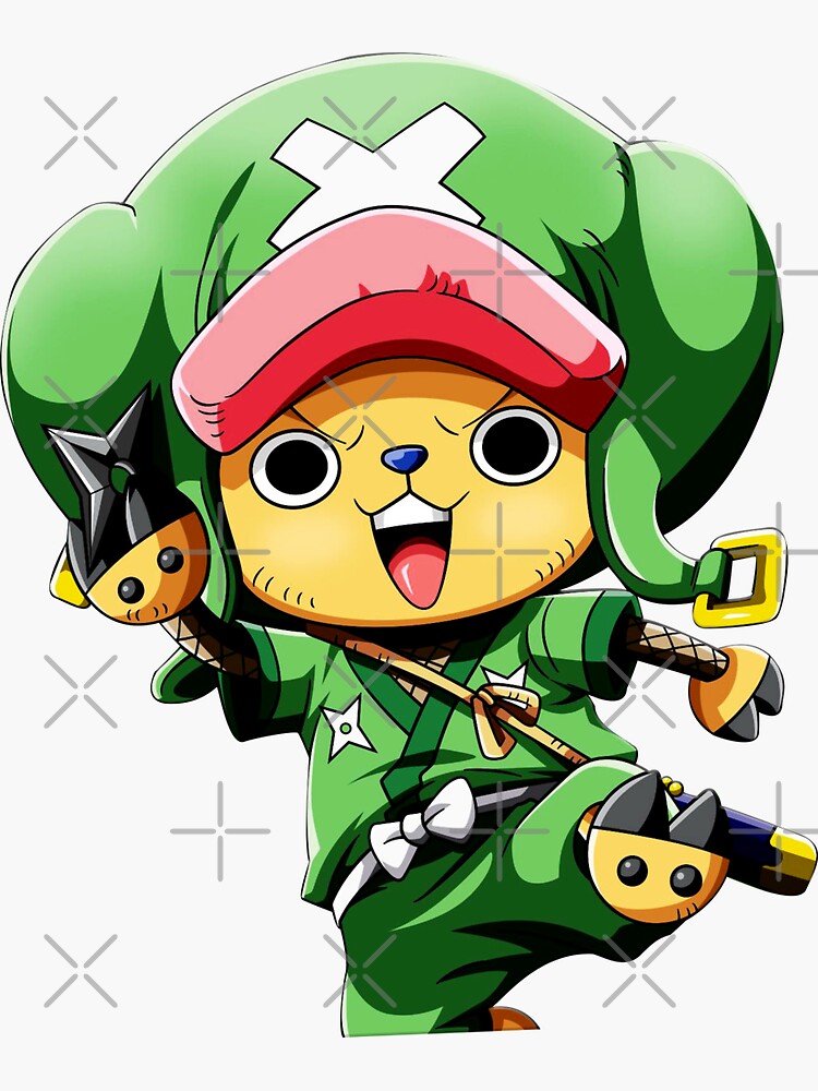 Chopper Bambu Brand Anime Manga Kawaii Cute Pirate Hat - One Piece - Magnet  | TeePublic