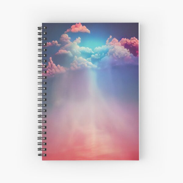 Cotton Candy Sky Spiral Notebook