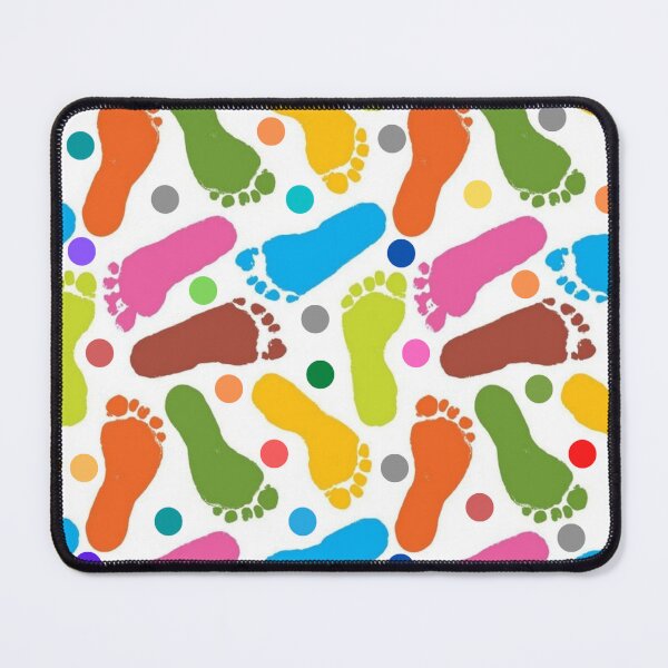 Item preview, Human Colorful Foot Pattern designed and sold by Hammy97.