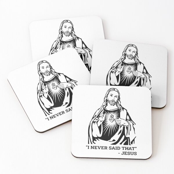 Item preview, "I Never Said That" - Jesus designed and sold by Martini-Four.