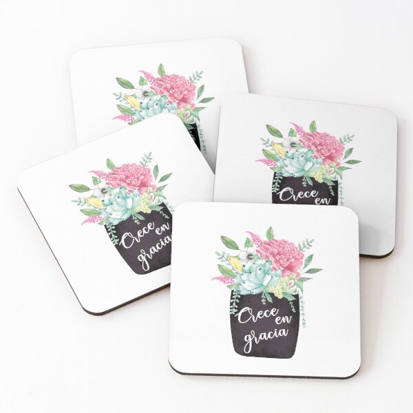 Item preview, Crece en gracia, Spanish Christian Quote designed and sold by latiendadearyam.