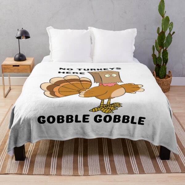 Item preview, No Turkeys Here Funny Thanksgiving designed and sold by RockBeeDesigns.