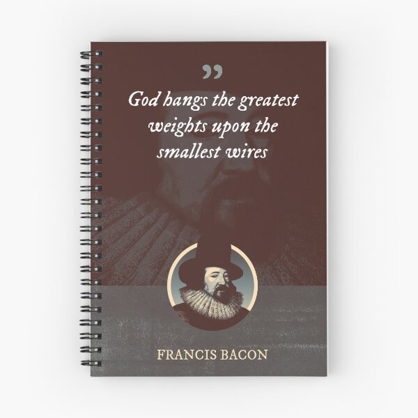 Item preview, Francis Bacon - God hangs the greatest weights upon the smallest wires designed and sold by Syahrasi.