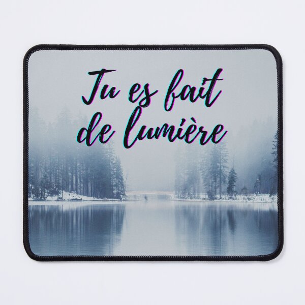 Item preview, I am made of light - popular french quotes theme gifts designed and sold by RebelliousRosee.