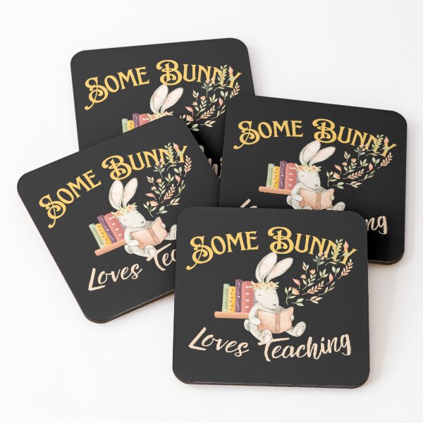 Item preview, Some Bunny Loves Teaching designed and sold by ilalang-by-eka.