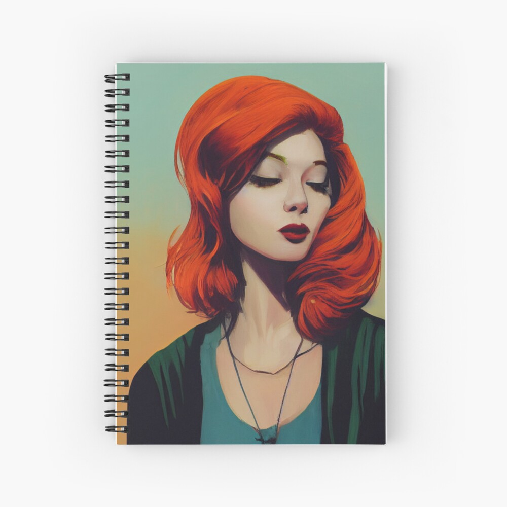 Item preview, Spiral Notebook designed and sold by NomadVeronica.