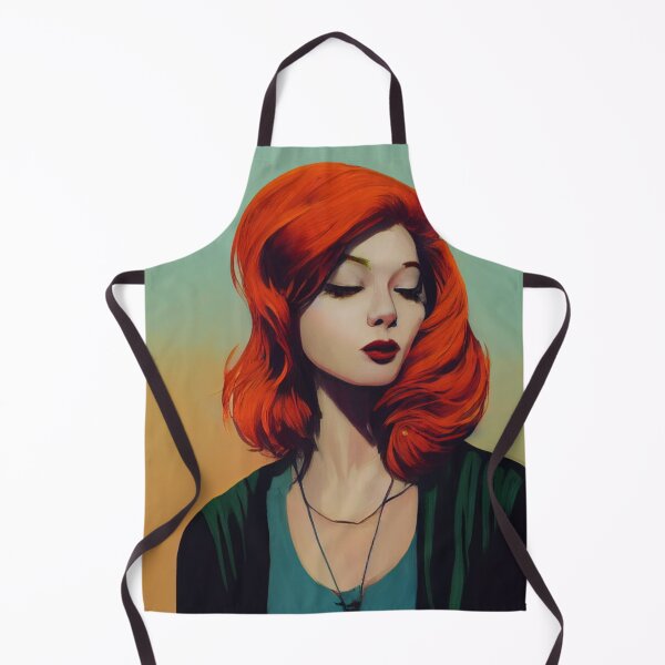 Item preview, Red Hair Mystery Woman designed and sold by NomadVeronica.