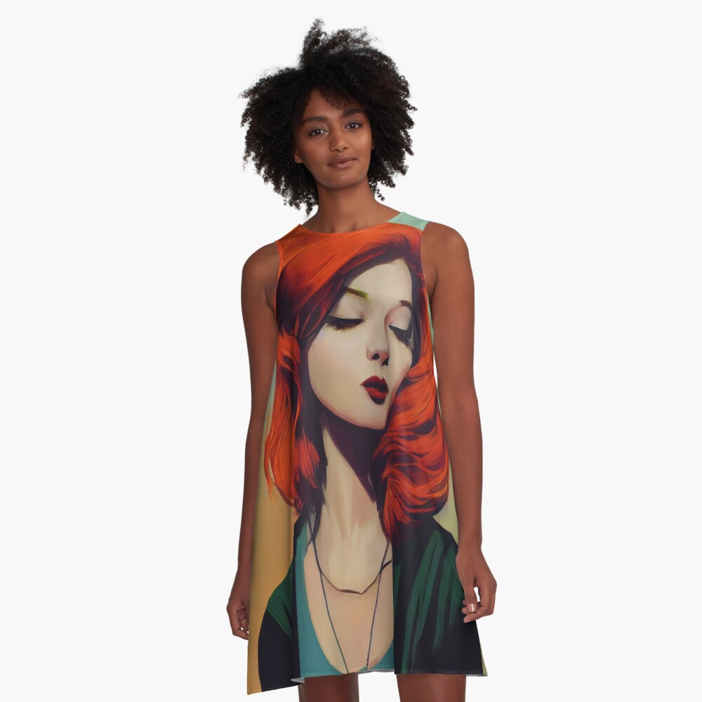 Item preview, A-Line Dress designed and sold by NomadVeronica.
