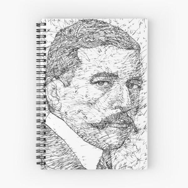 Item preview, HUGO VON HOFMANNSTHAL black and white pencil portrait .1 designed and sold by lautir.
