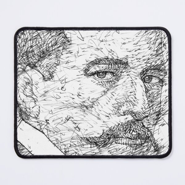 Item preview, HUGO VON HOFMANNSTHAL black and white pencil portrait .1 designed and sold by lautir.