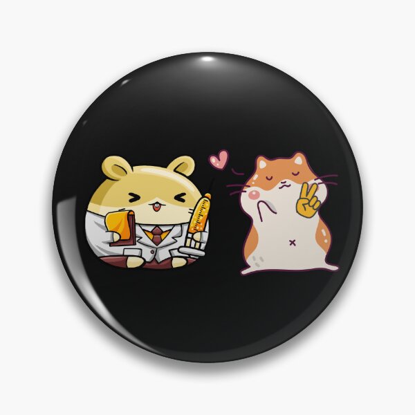 Item preview, peace sign and screaming hamster designed and sold by ProjectOfColor.