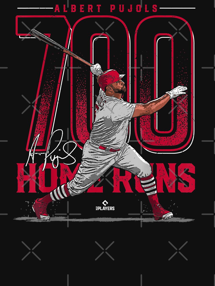 Official The St. Louis Baseball Albert Pujols 700 Home Run Tee