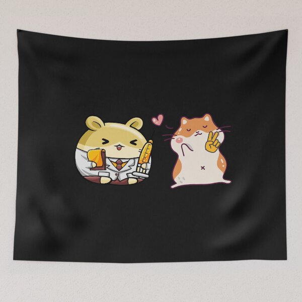 Item preview, peace sign and screaming hamster designed and sold by ProjectOfColor.