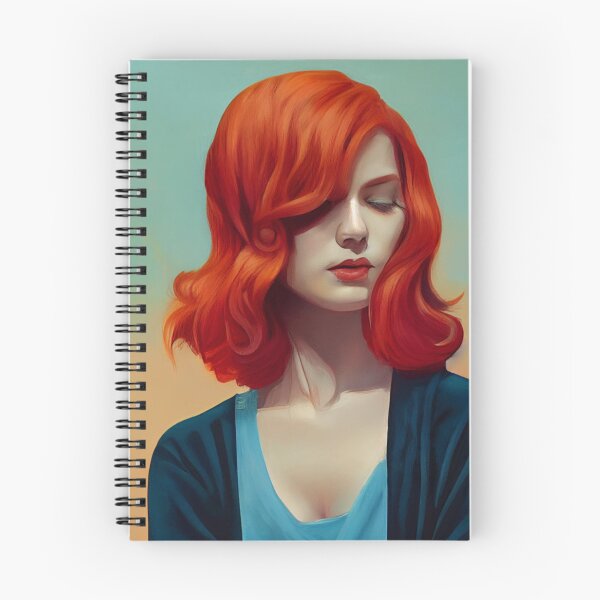 Item preview, Red Hair Young Woman designed and sold by NomadVeronica.