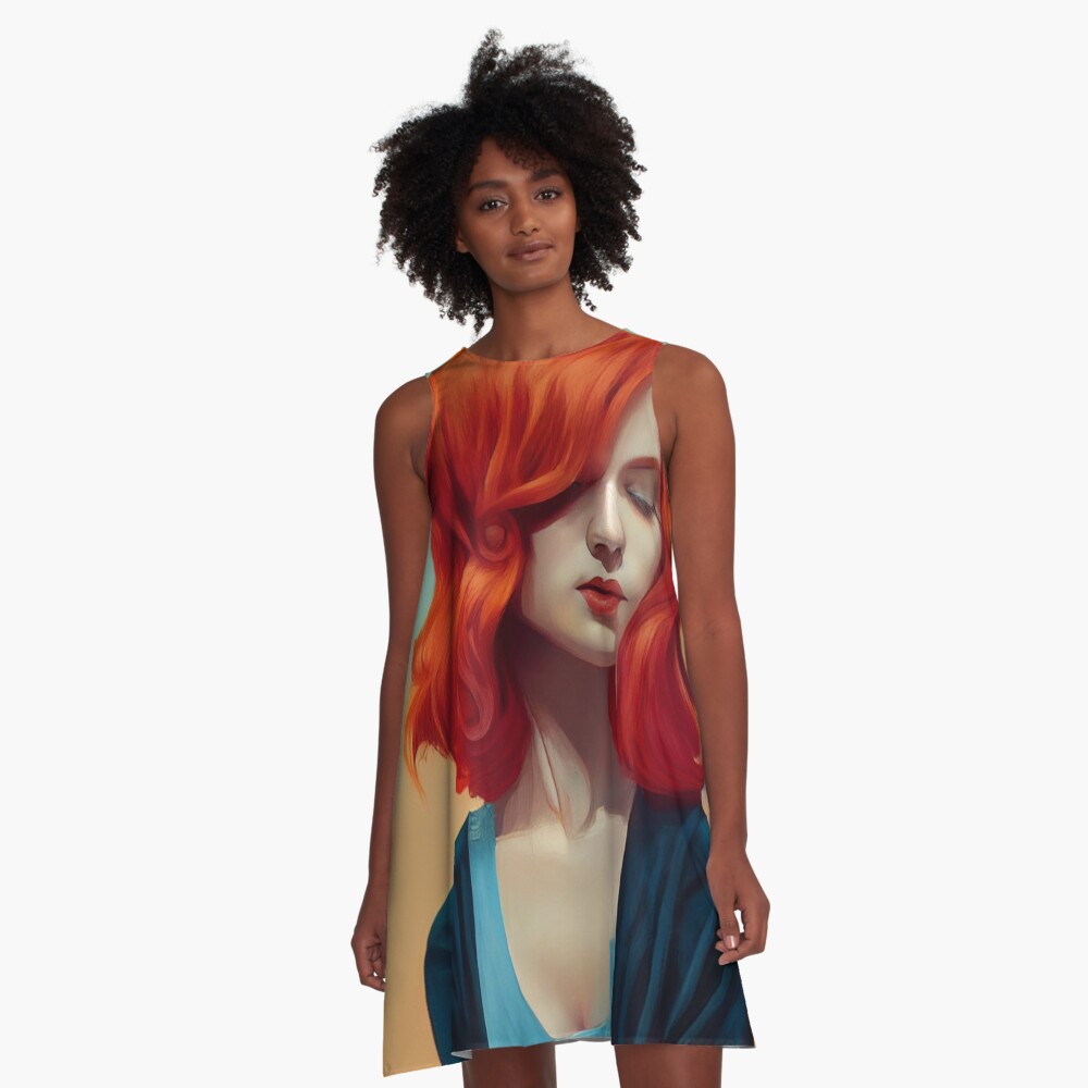 Item preview, A-Line Dress designed and sold by NomadVeronica.